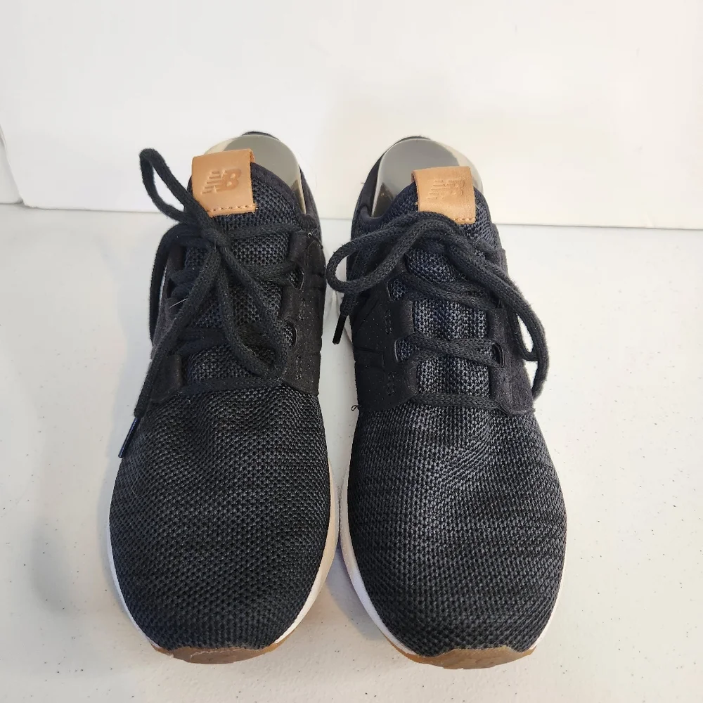 New Balance Shoes Womens 8.5 Cruz V2 Running Sneakers WCRUZKB2 Black Fabric - Picture 4 of 9